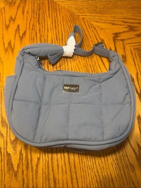 Topo Designs Blue Quilted Crossbody Bag